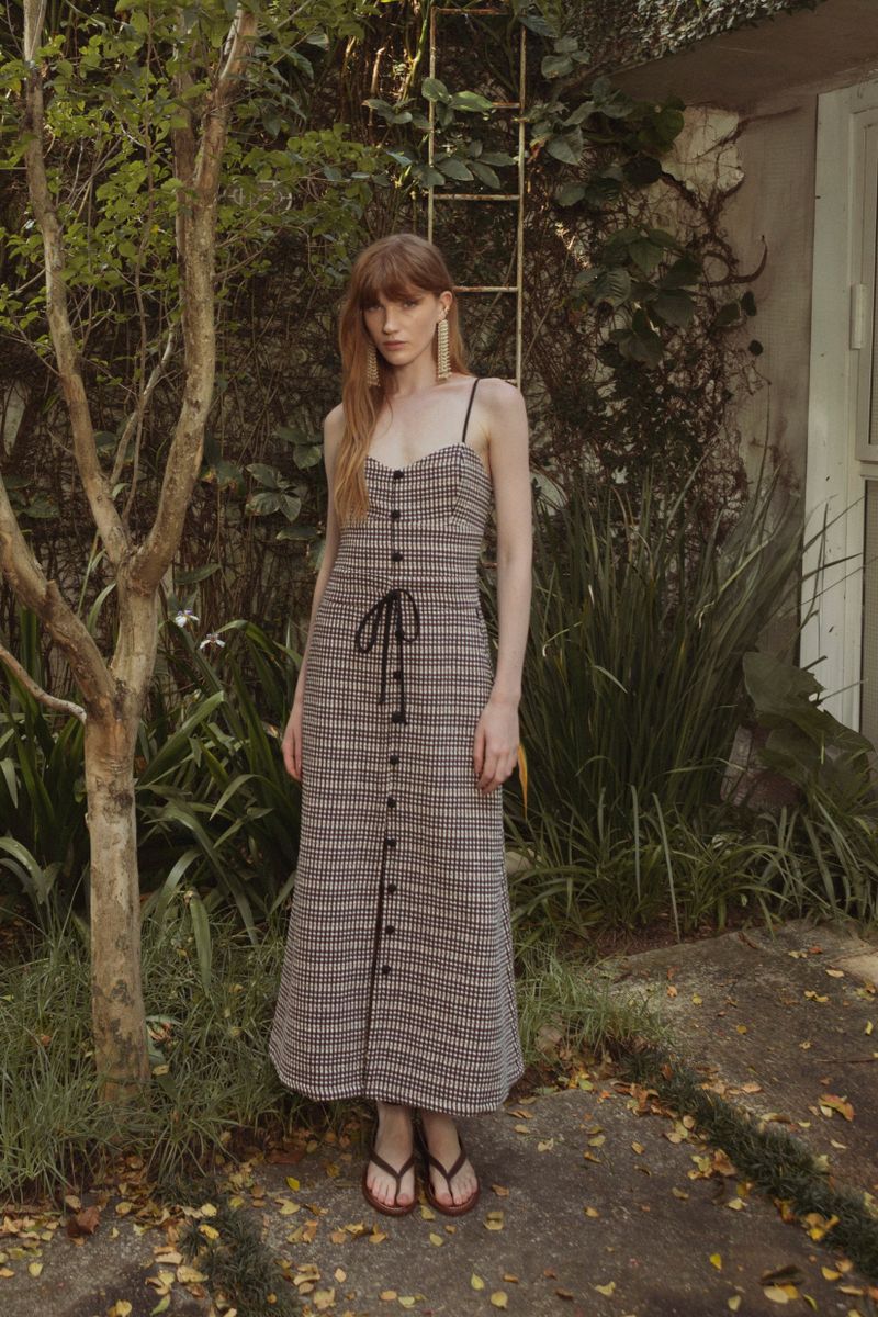 vestido veredas preto