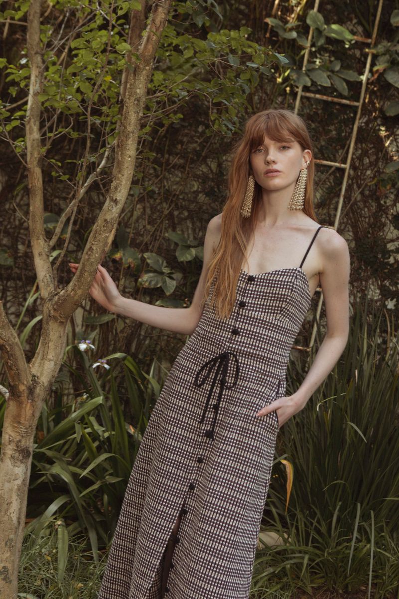 vestido veredas preto