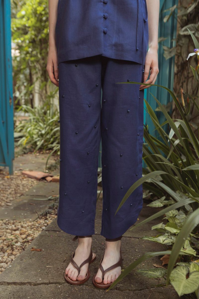 calça prado azul