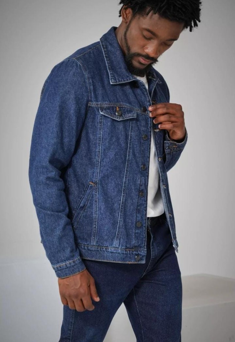 Jaqueta masculina jeans tradicional Max Denim | Denim 