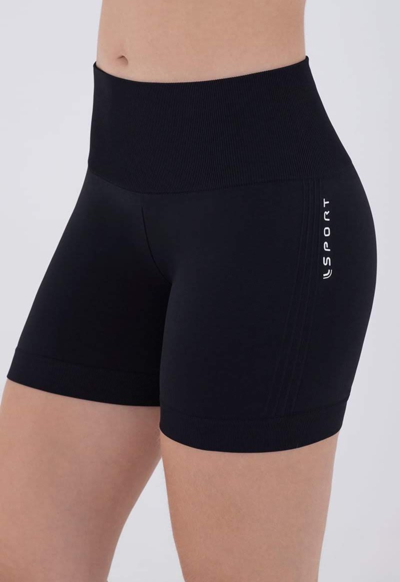 Short feminino sport basic Lupo | Preto