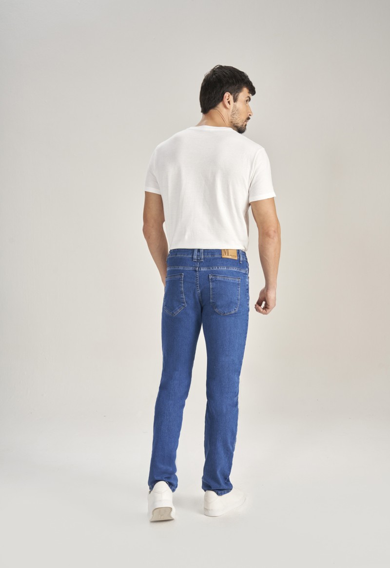 Calça masculina jeans reta Max Denim | Denim 