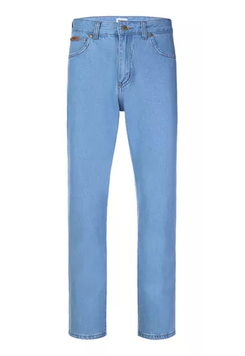Calça masculina texas reta Wrangler | Jeans Claro 
