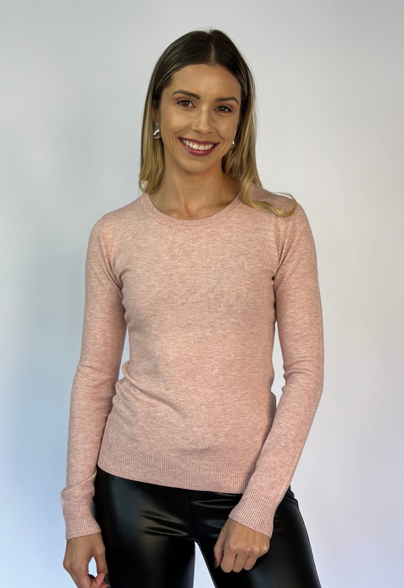 Blusa tricot Lais Facinelli | Rosa