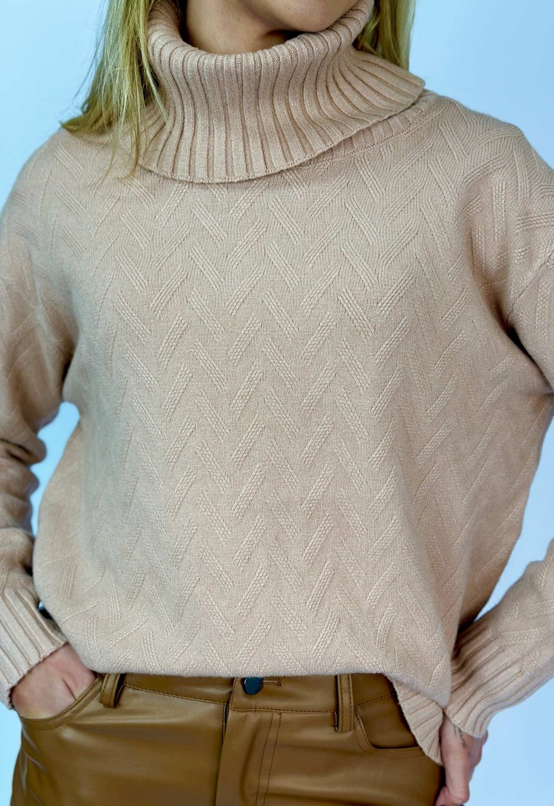 Blusa tricot Ana Facinelli | Nude