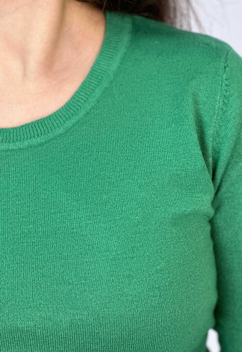 Blusa tricot Lais Facinelli | Verde Escuro