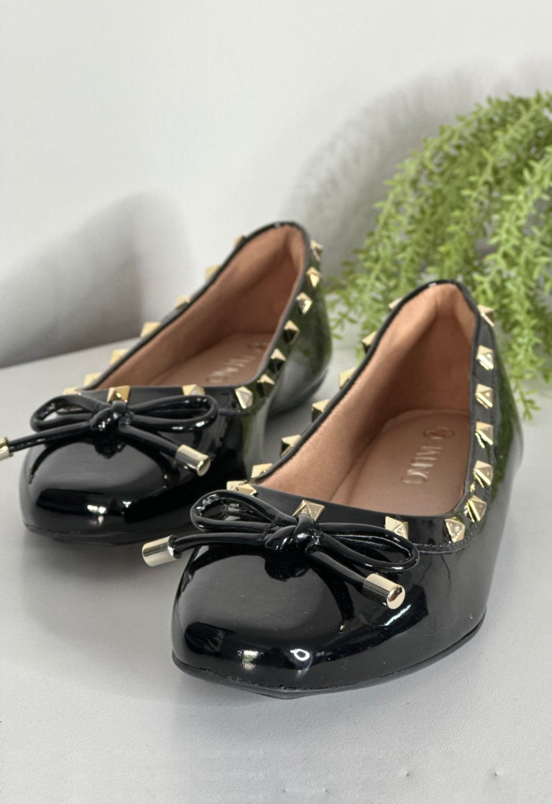 Sapatilha spikes Via Uno | Preto 