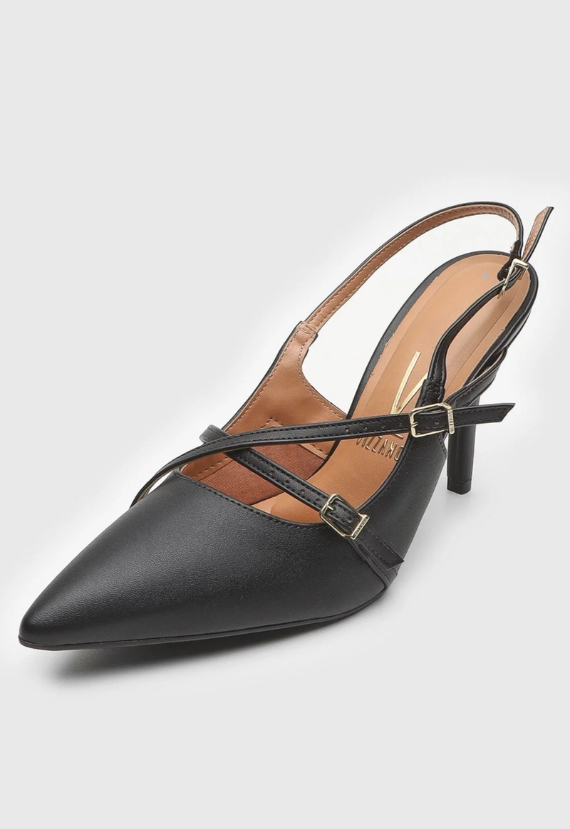 Sapato feminino slingback Vizzano | Preto