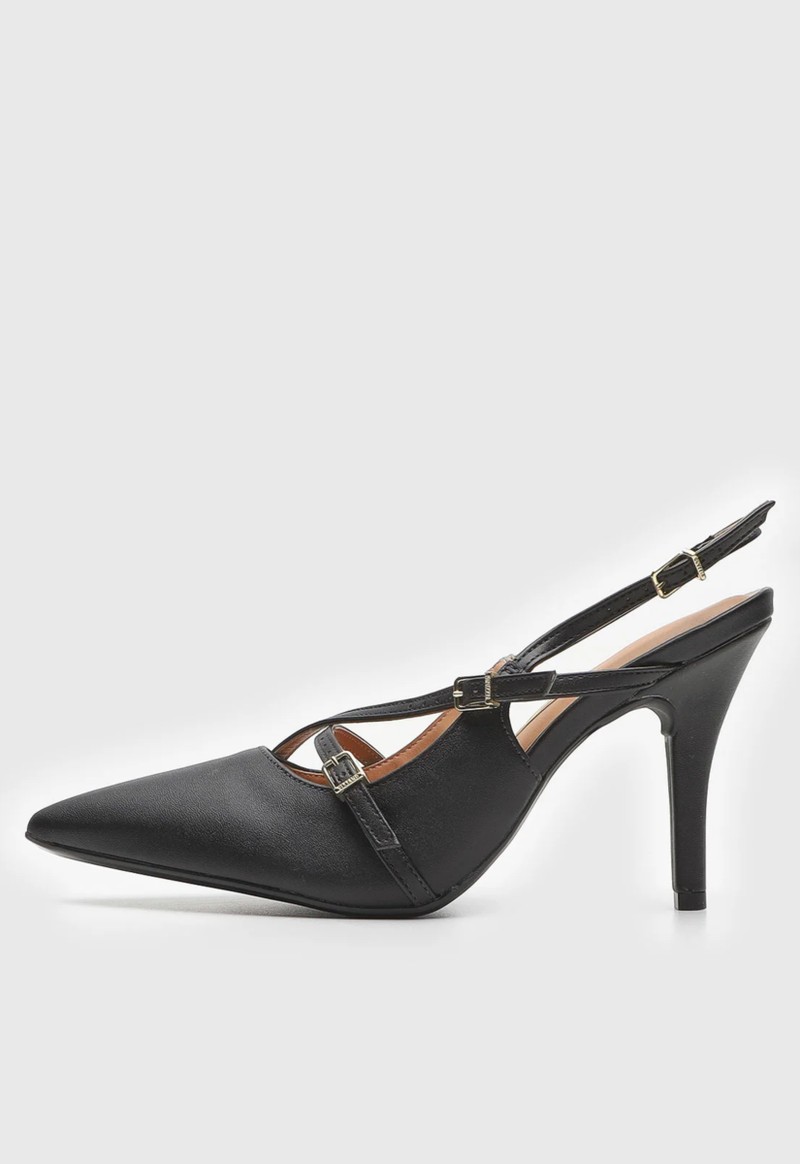 Sapato feminino slingback Vizzano | Preto