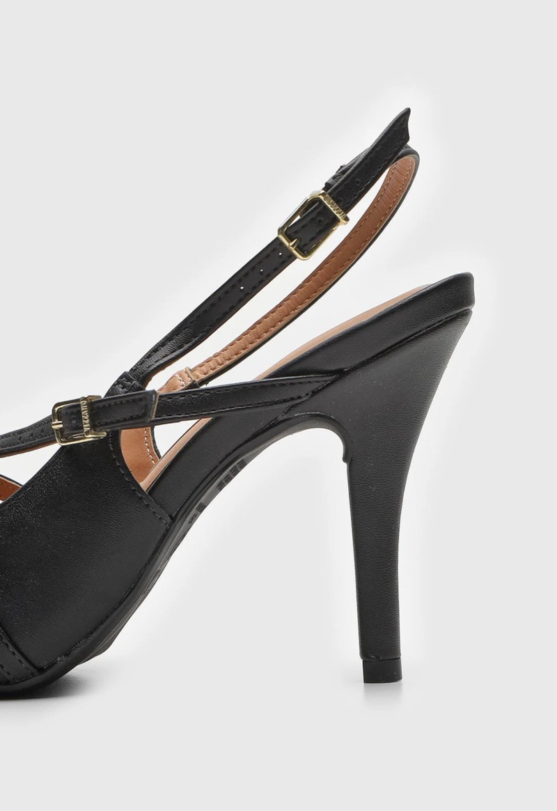 Sapato feminino slingback Vizzano | Preto