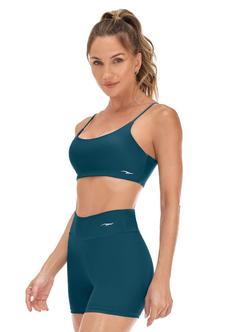 Top fitness básico Zee Rucci | Azul Petróleo