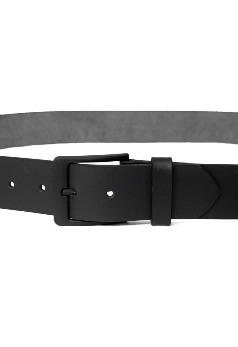 Cinto Fasolo masculino couro G230 | Preto