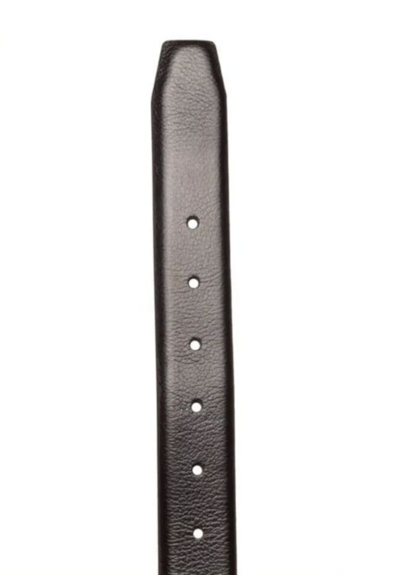 Cinto Fasolo masculino couro T136 | Preto