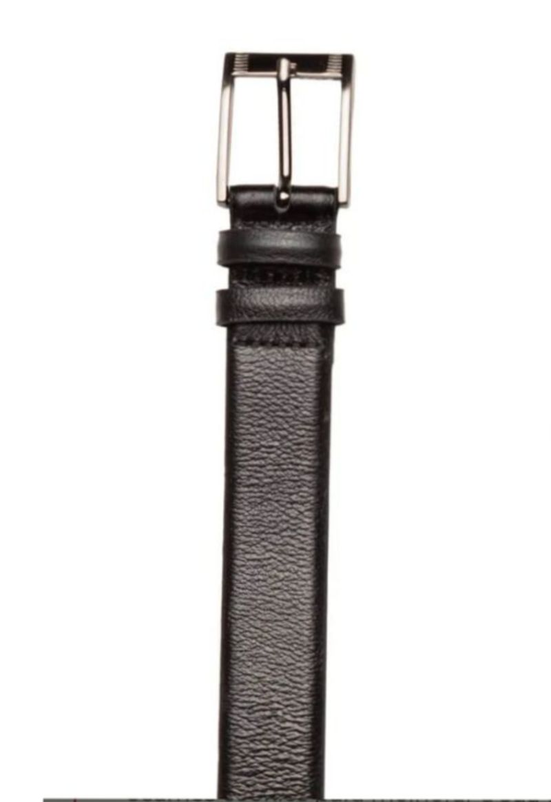 Cinto Fasolo masculino couro T136 | Preto