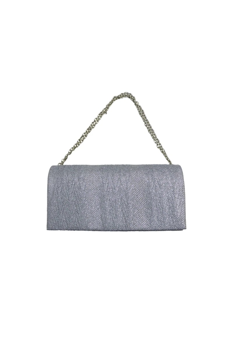 Bolsa clutch Mariele | Prata