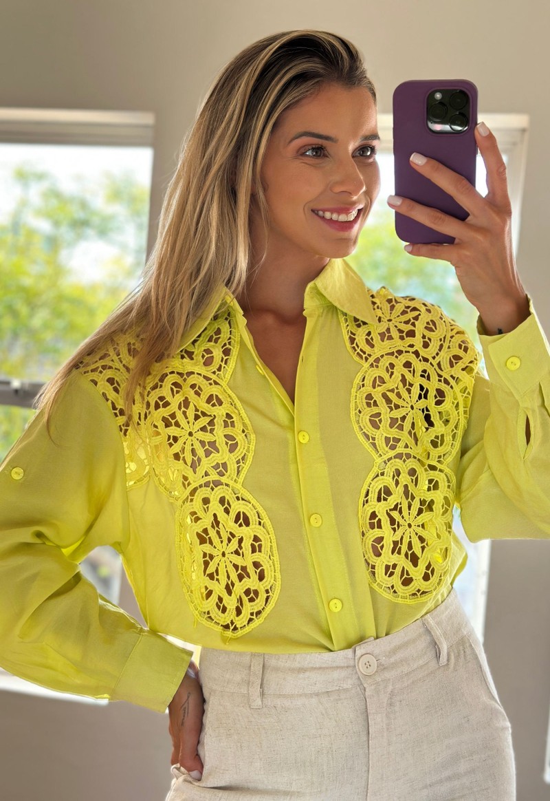 Camisa Eliane Lemise | Lima