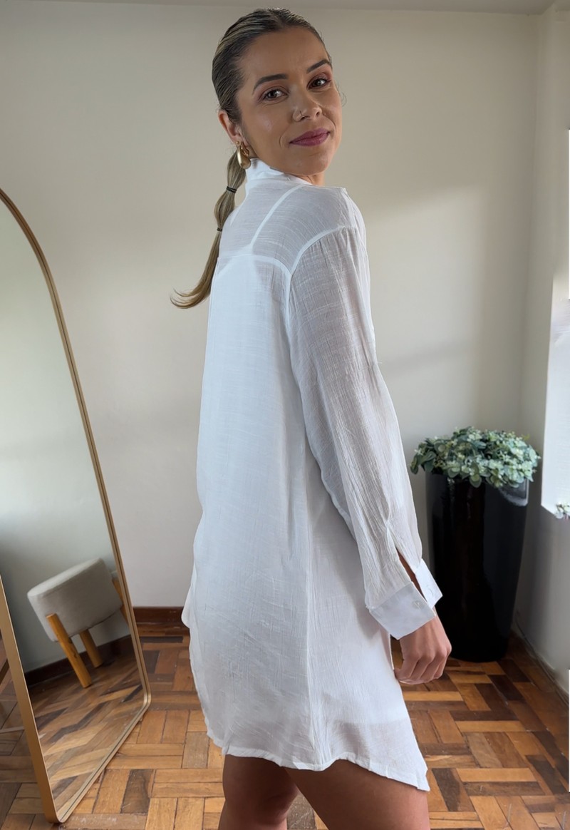 Vestido Leila Lemise | Branco