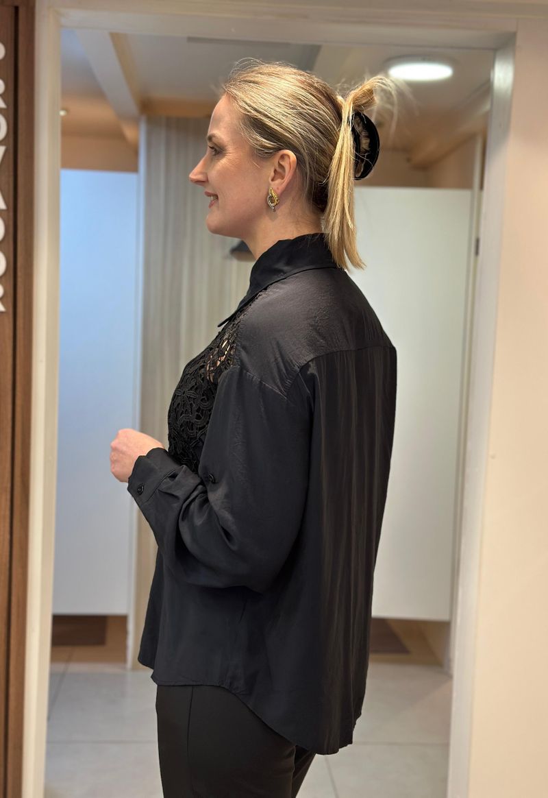 Camisa Eliane Lemise | Preto