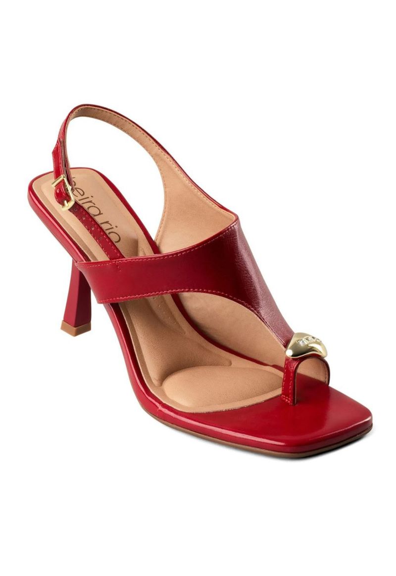 Sandália Camila Queiroz Beira Rio | Vermelho