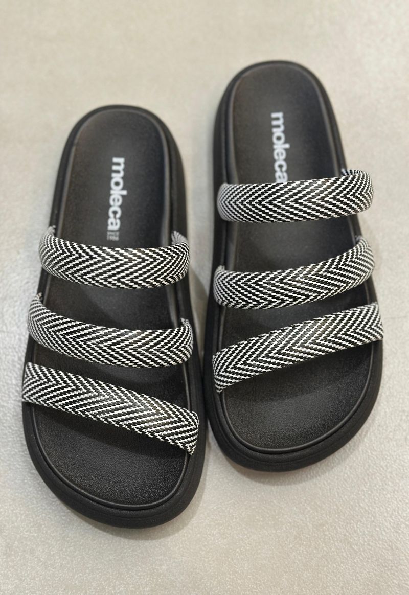 Papete slippers Moleca | Preto