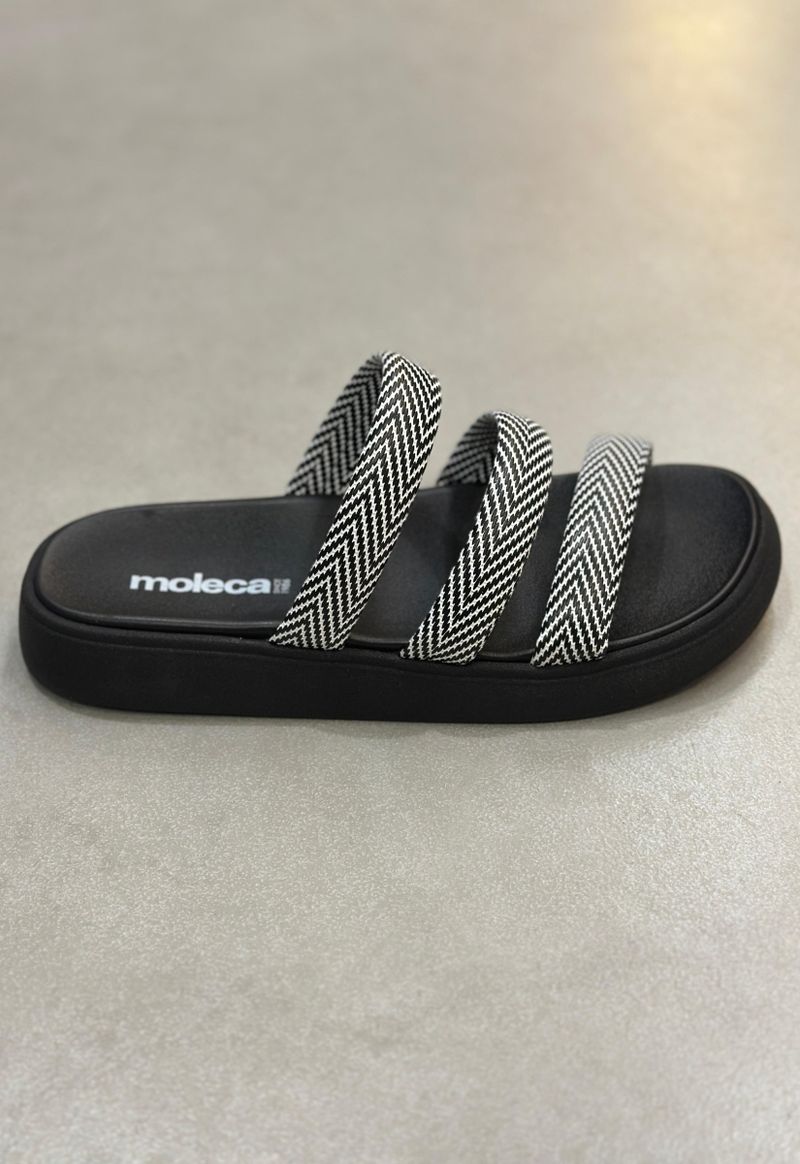 Papete slippers Moleca | Preto