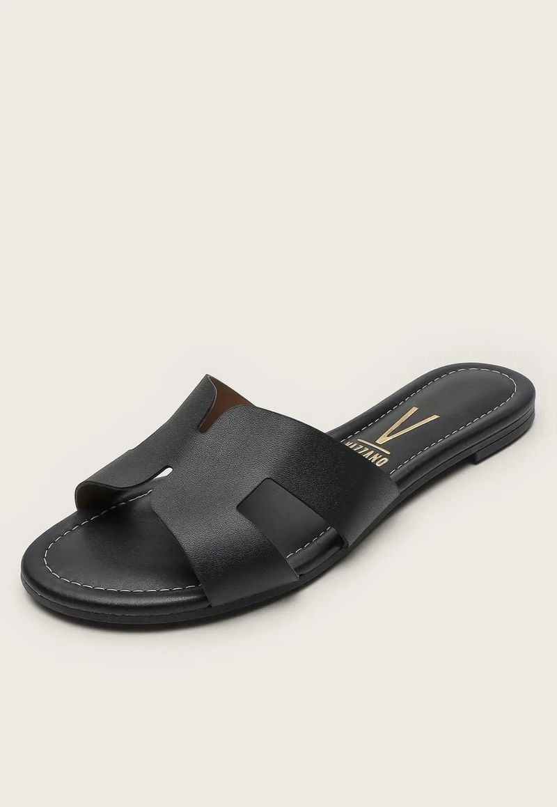 Rasteira H Vizzano | Preto