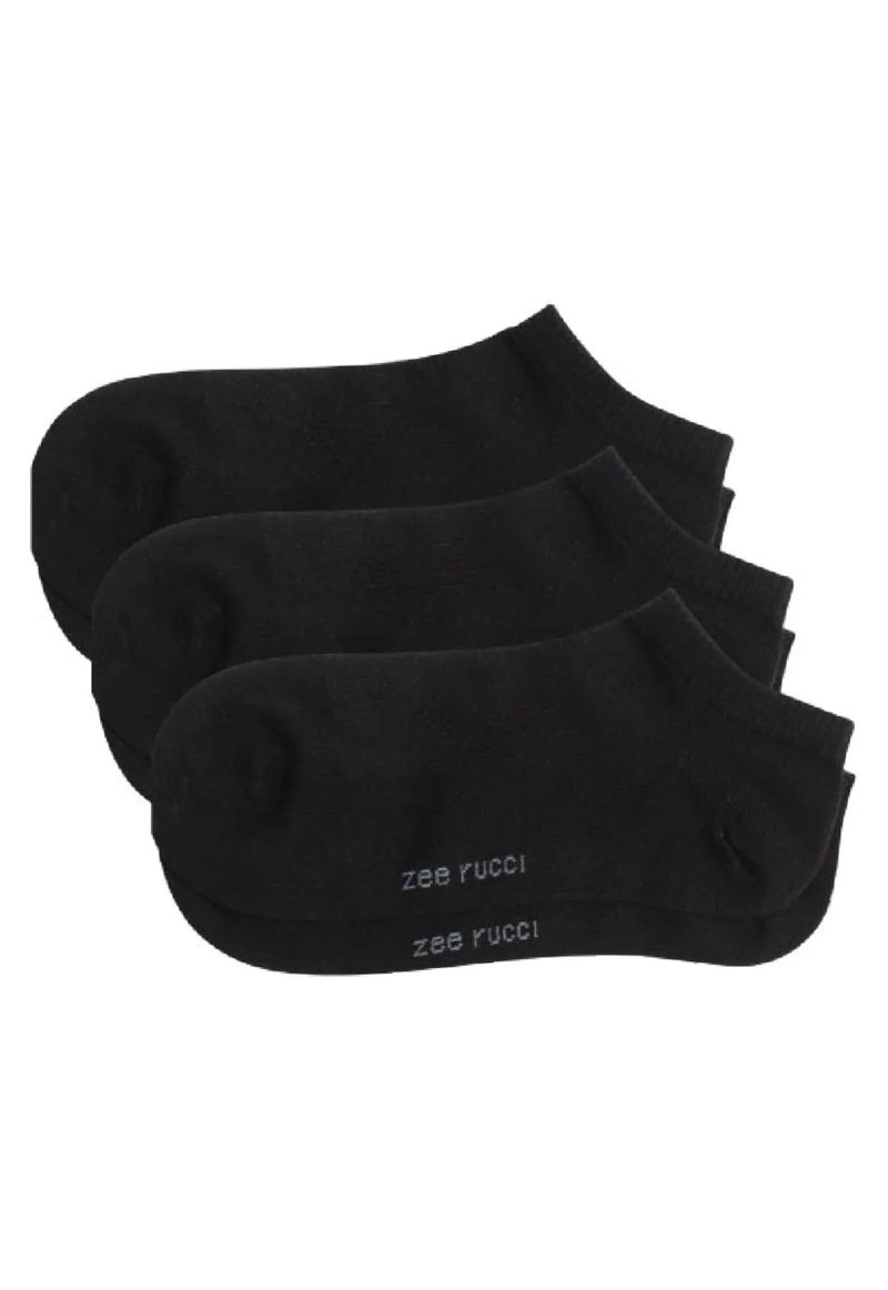 Kit meia inv Zee Rucci | Preto