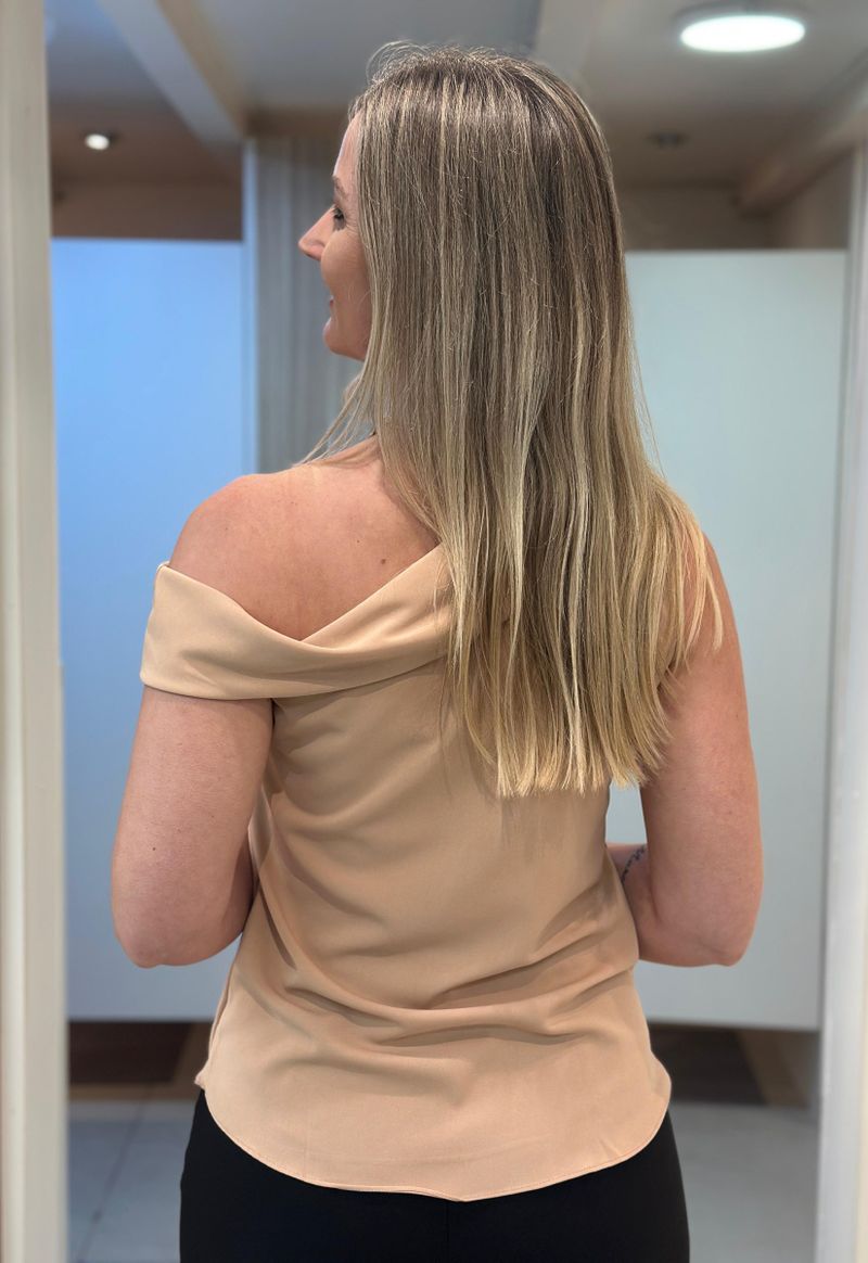 Blusa Charlote Sol Modas | Nude