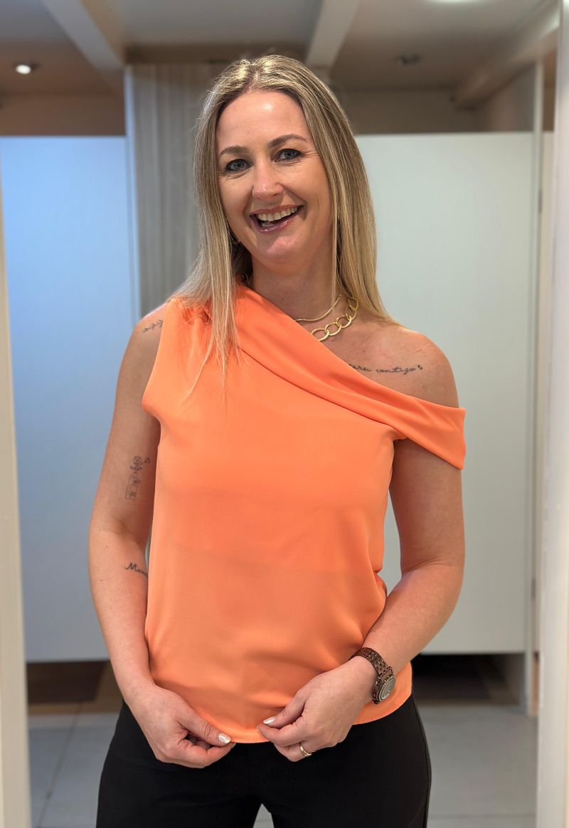 Blusa Charlote Sol Modas | Coral