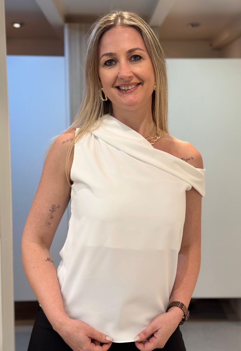 Blusa Charlote Sol Modas | Off White