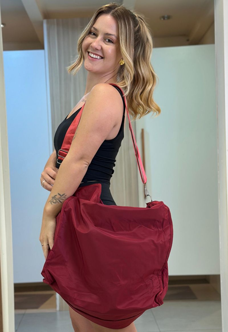 Bolsa saco Luana | Vermelho