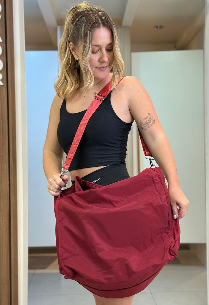 Bolsa saco Luana | Vermelho
