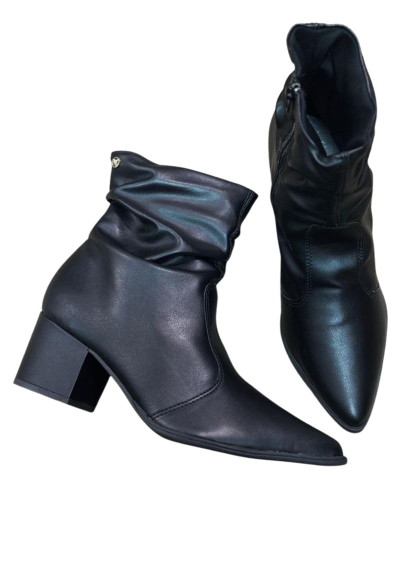 Bota Cano Curto 828028  Via Uno | Preto