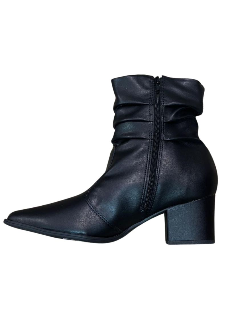 Bota Cano Curto 828028  Via Uno | Preto