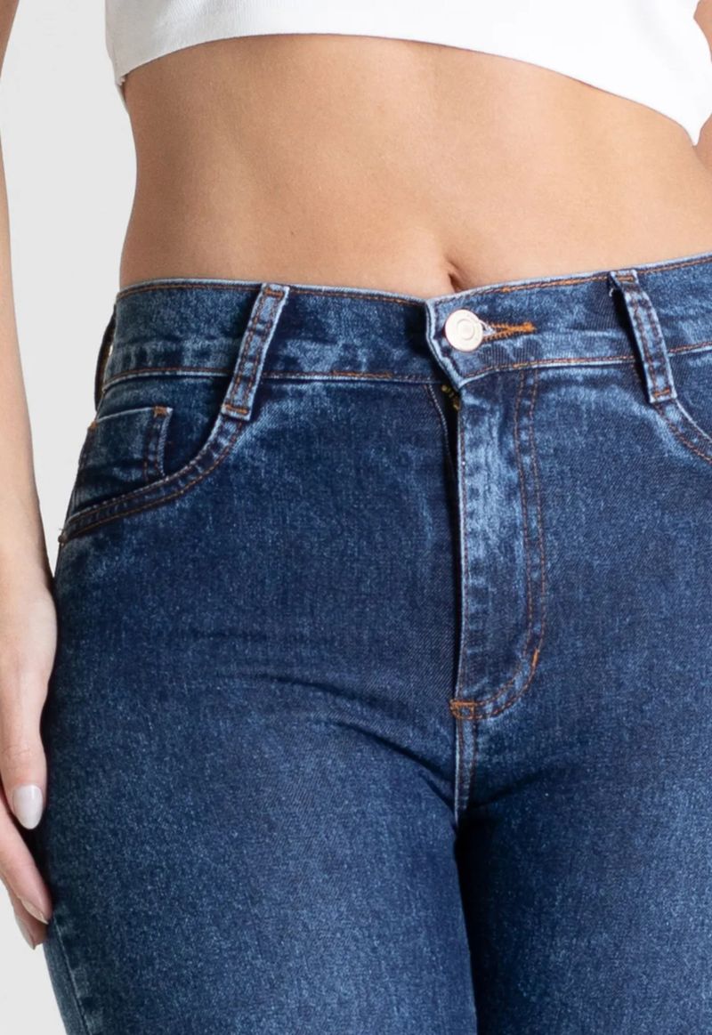 Calça jeans boot cut Sawary | Jeans Médio