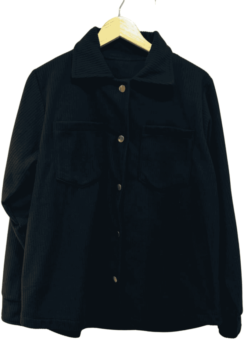 Camisa Feminina Soft Canelada Chocolate Com Pimenta | Preto