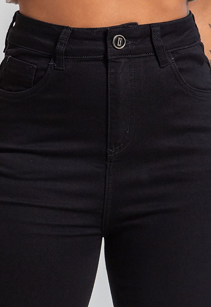 Calça Jeans Wide Leg  Black Jeans 