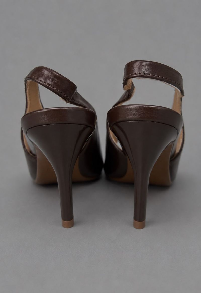 Scarpin slingback salto agulha Beira rio | cacau