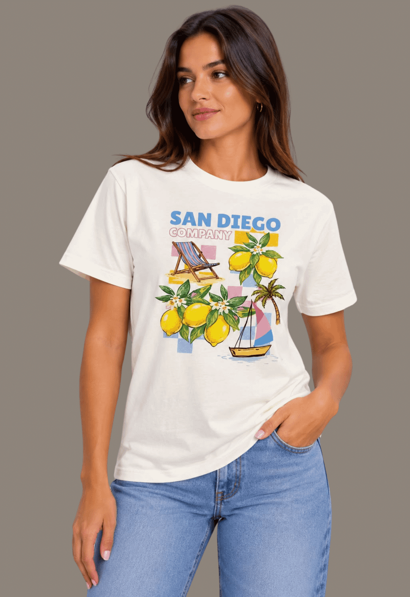 T-shirt limões sicilianos company San Diego | off white