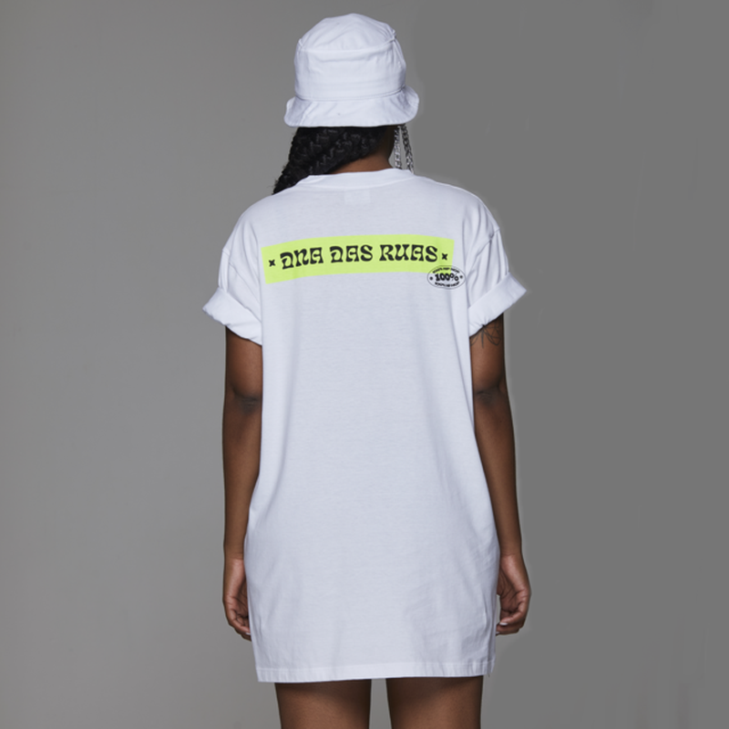 Camiseta FDR DNA Das Ruas Branco