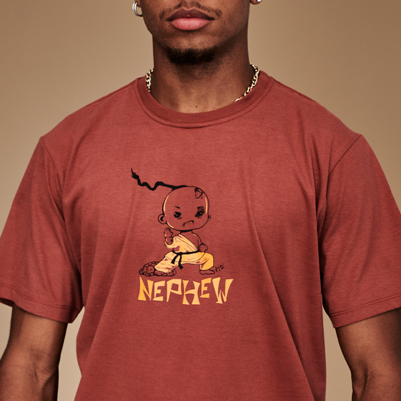 Camiseta Nephew Ninja Terra