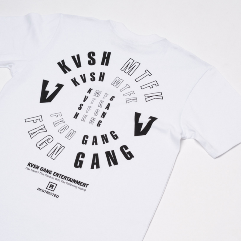Camiseta Gang KVSH x Nephew Branco