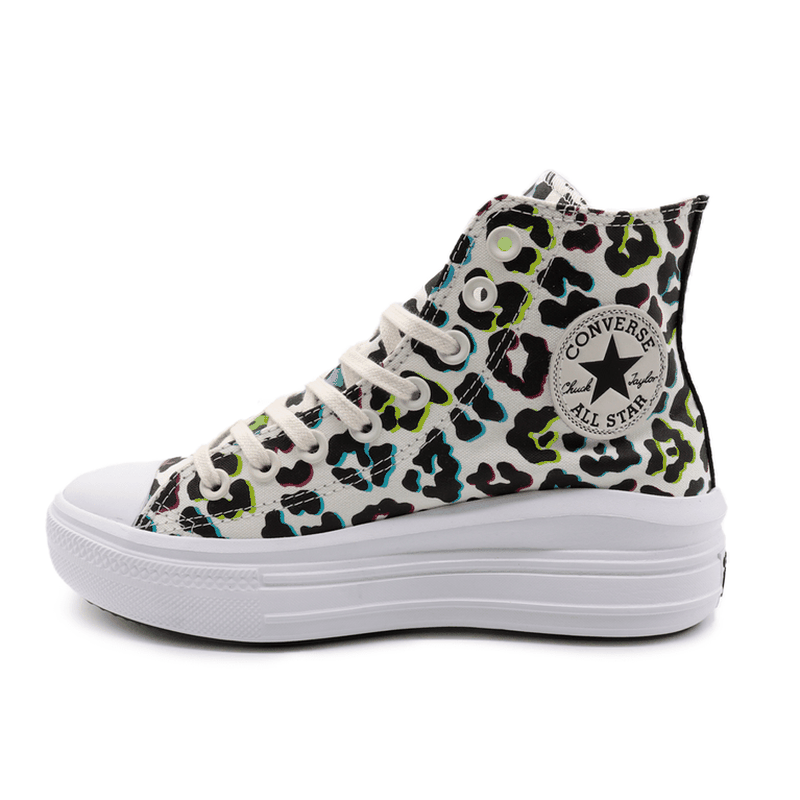 Tênis All Star Move Hi Stand Out Leopardo