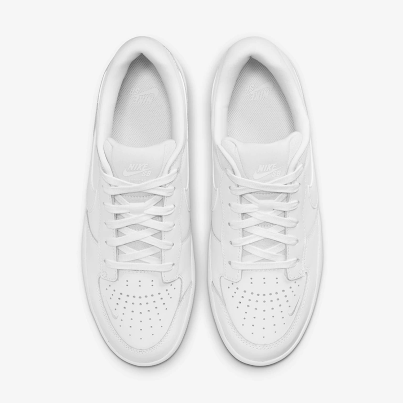 Tênis Nike SB Force 58 Premium Leather Branco