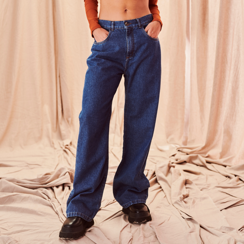 Calça High Jeans G90 Azul - Nephew Clothing
