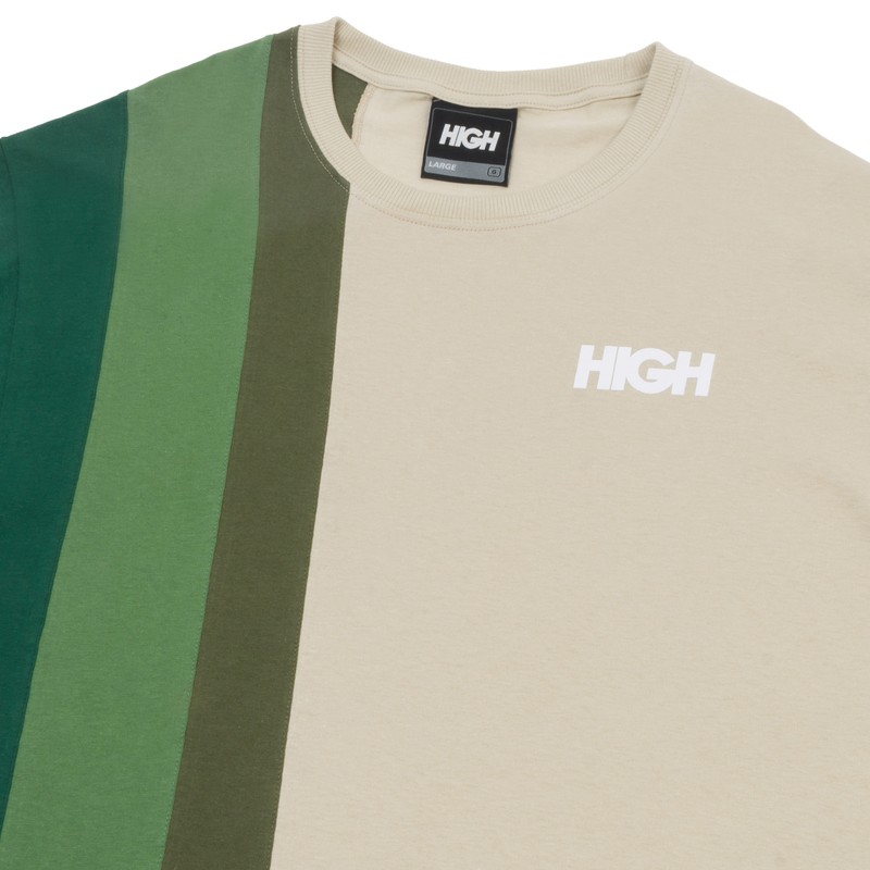Camiseta High Tee Rainbow Verde - Nephew Clothing