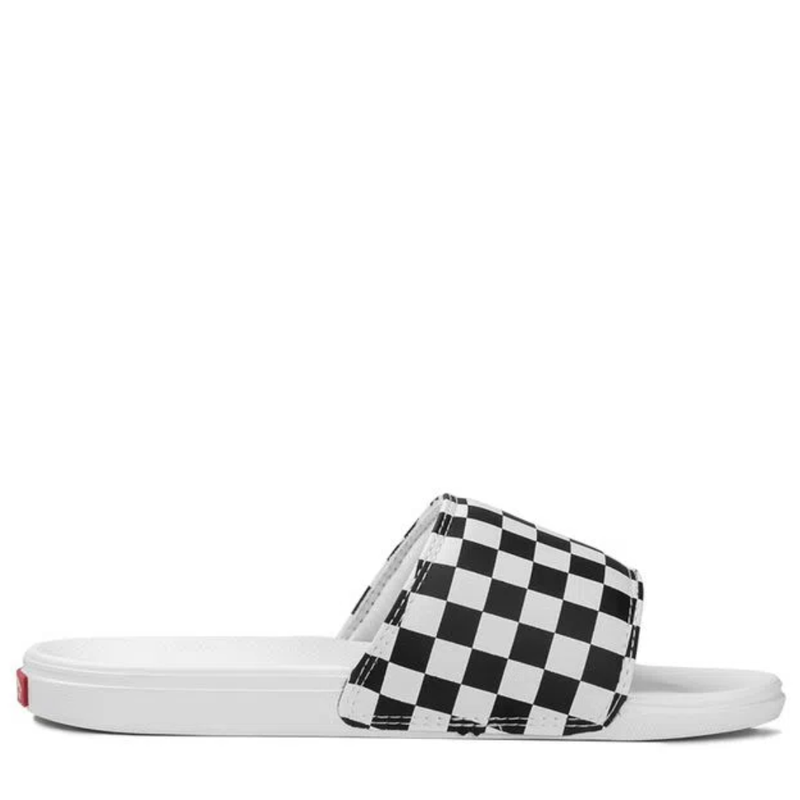 Chinelo Vans Slide On Checkerboard White