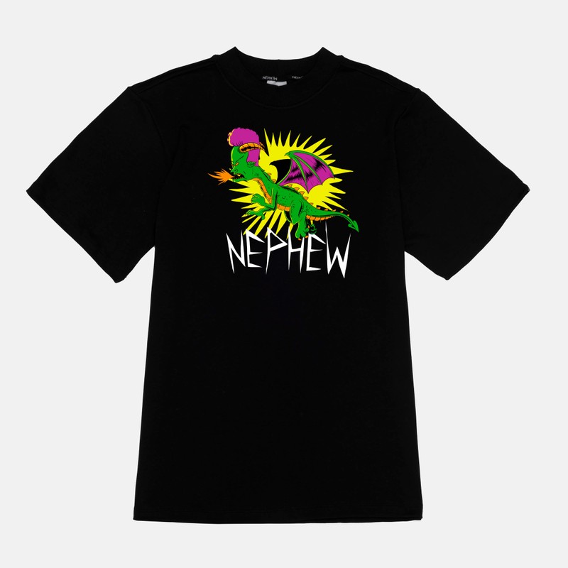 Camiseta Nephew Dragon Beavis Preta