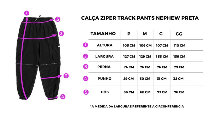 Calça Ziper Track Pants Nephew Verde