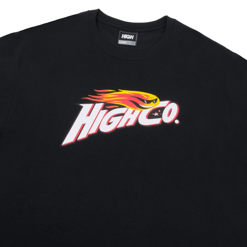 Camiseta High Tee Comet Preta